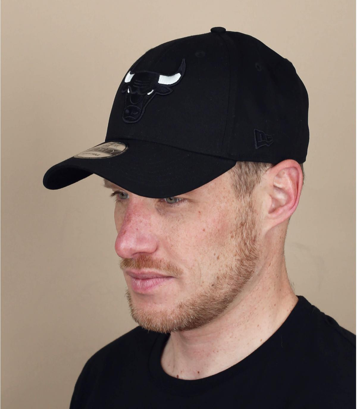 Cap Bulls schwarz Cap Black Base Bulls 940 Snapback